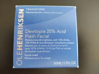 Ole Henriksen. Ansigts - maske.