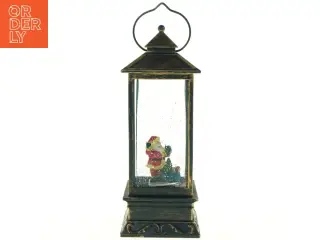 Juletema snekugle lanterne (str. H 27 cm)