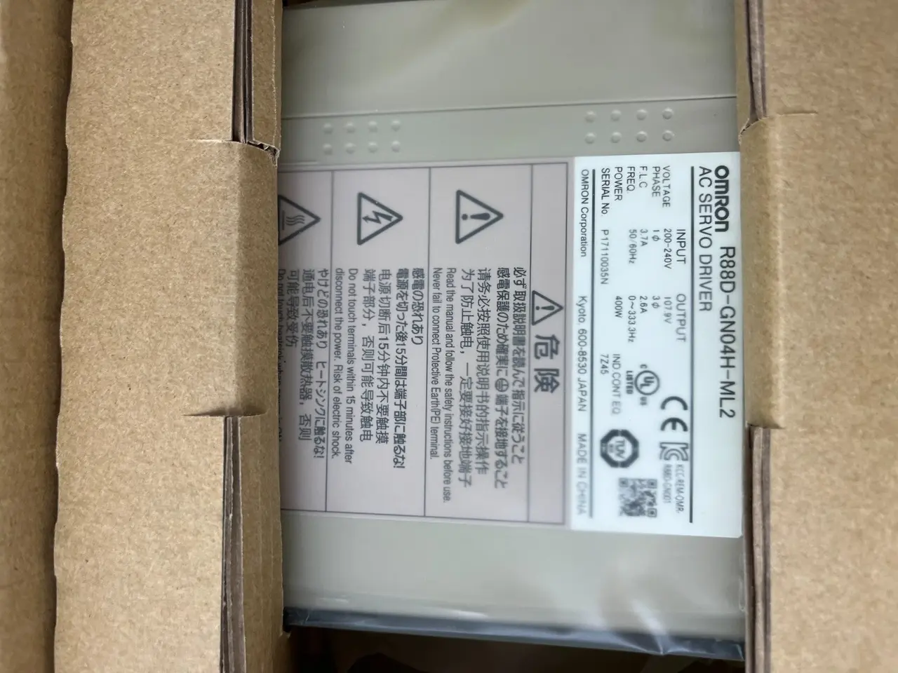 Billede 9 - Omron R88D-GN04H-ML2 AC Servo Driver 400W 200–240V