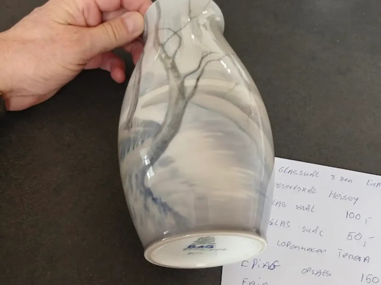 Billede 1 - B&G vase