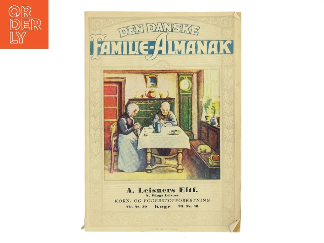 Billede 1 - Den Danske Familie-Almanak (Bog)