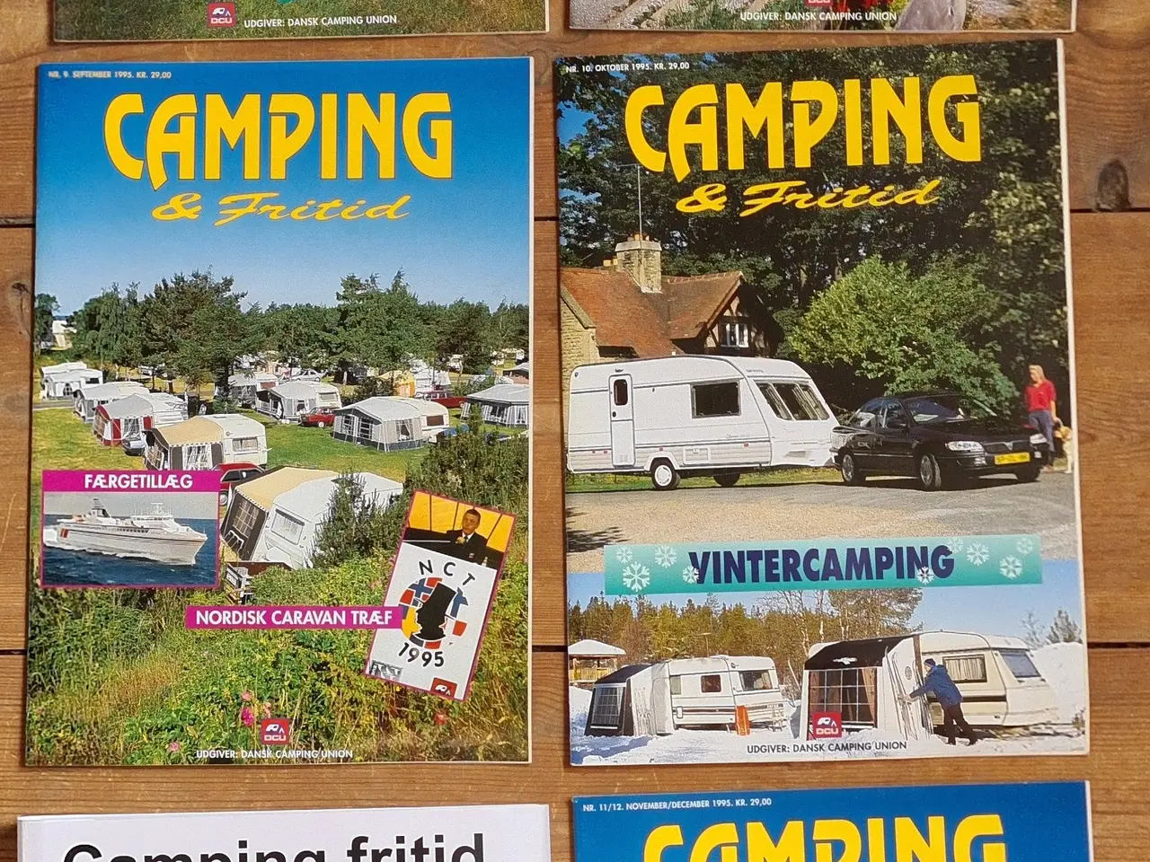 Billede 2 - Camping & Fritid magasiner 1995 sæt med 10 blade