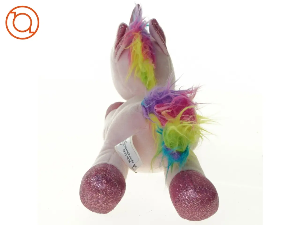Billede 4 - Bamse, enhjørning fra Toy World (str. 22 x 9 cm)