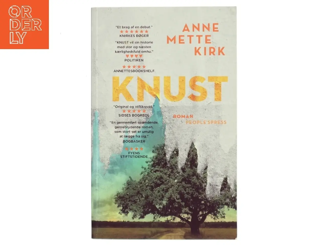 Billede 1 - Knust : roman af Anne Mette Kirk (Bog)