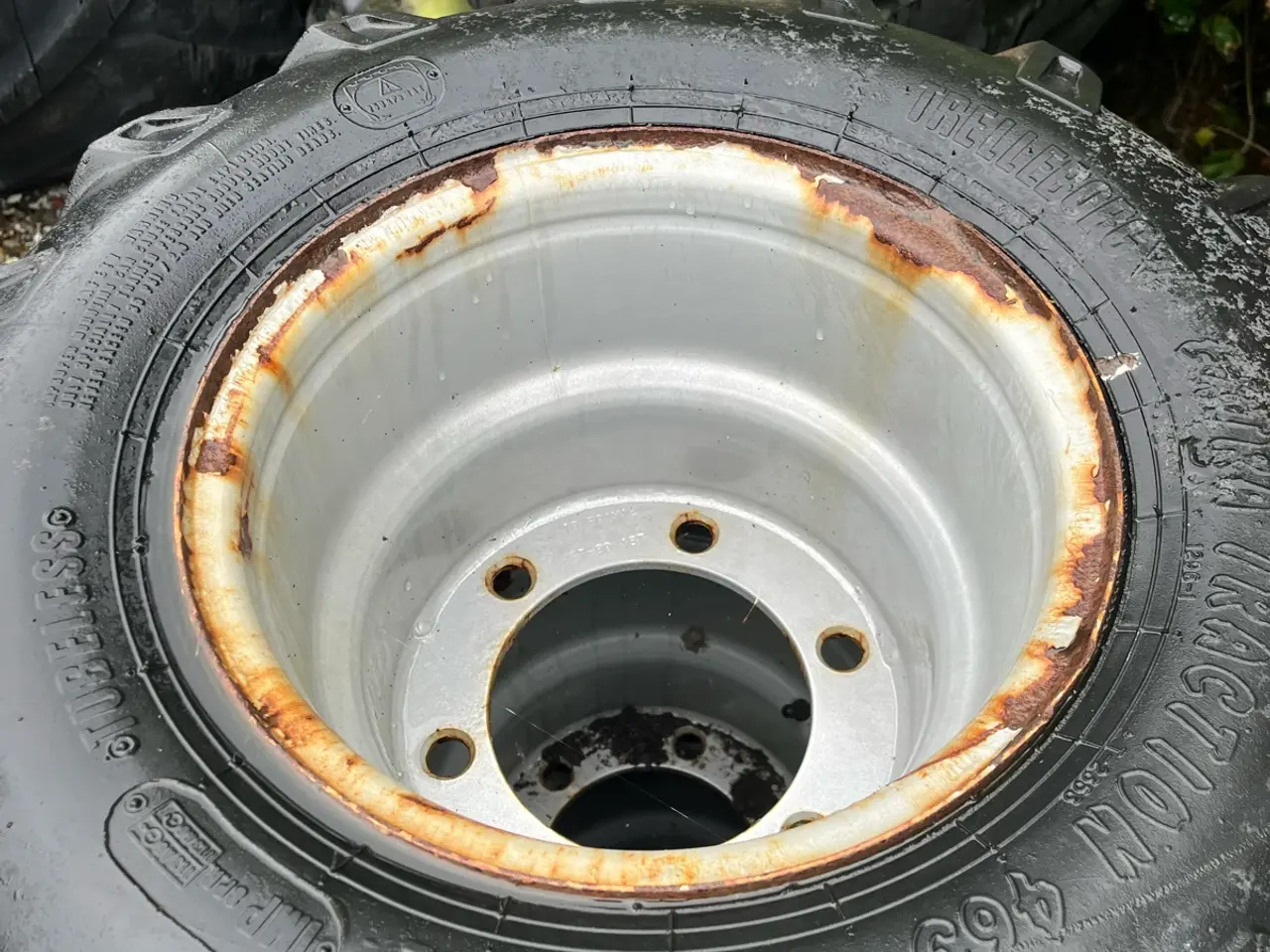 Billede 3 - 4 stk 26x12-12 Trelleborg med fælge