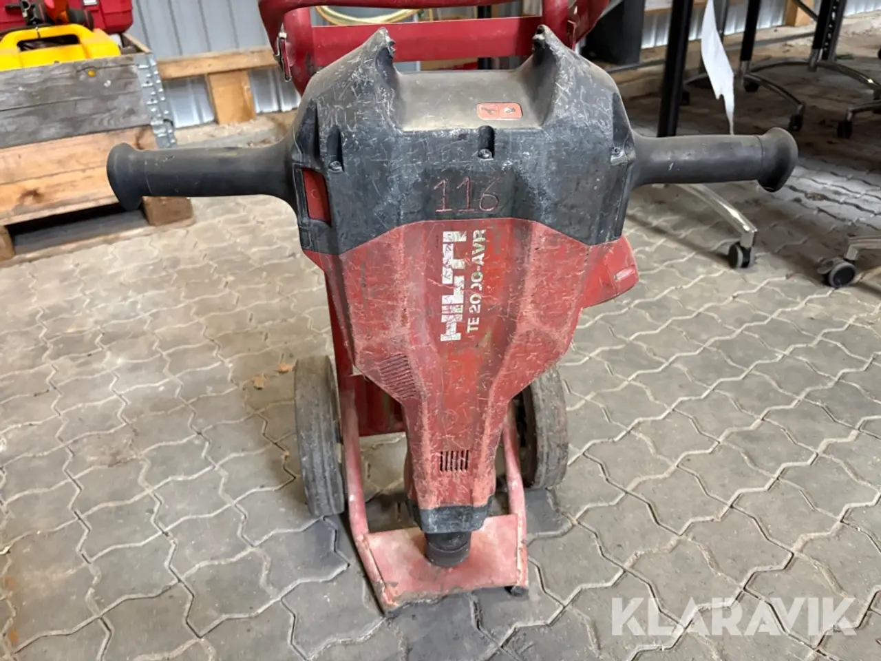 Billede 5 - Mejselshammer Hilti TE 2000-AVR på vogn