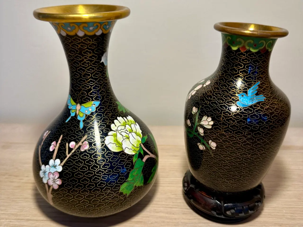 Billede 5 - Vintage CLOISONNE vaser sælges
