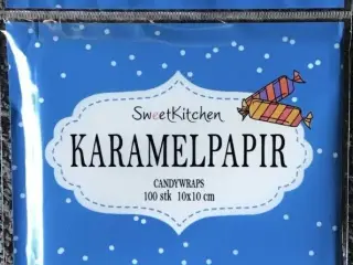 Karamel eller bolsjepapir..