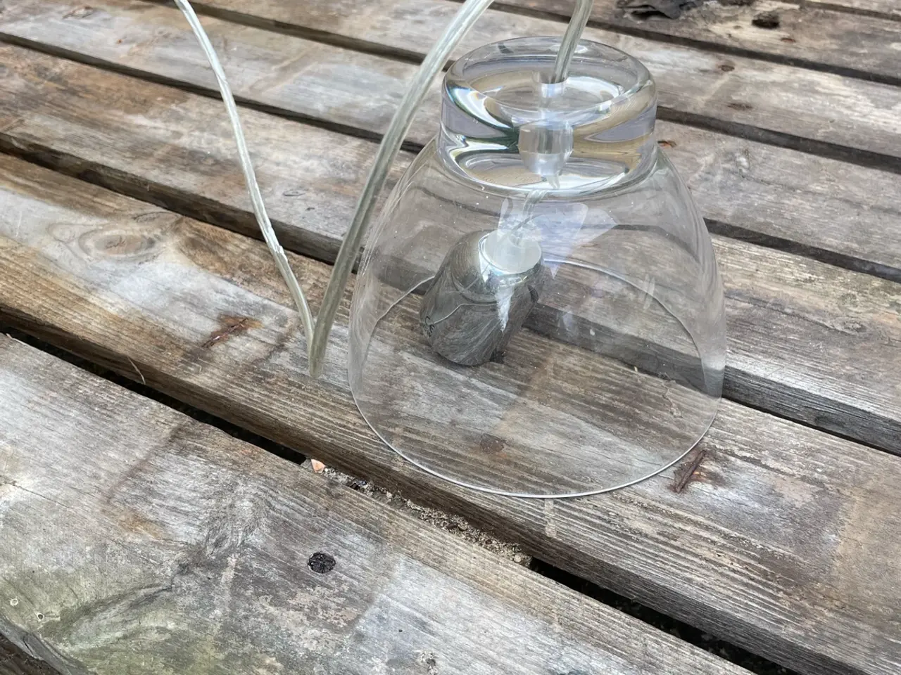 Billede 2 - Loftlampe klar plast