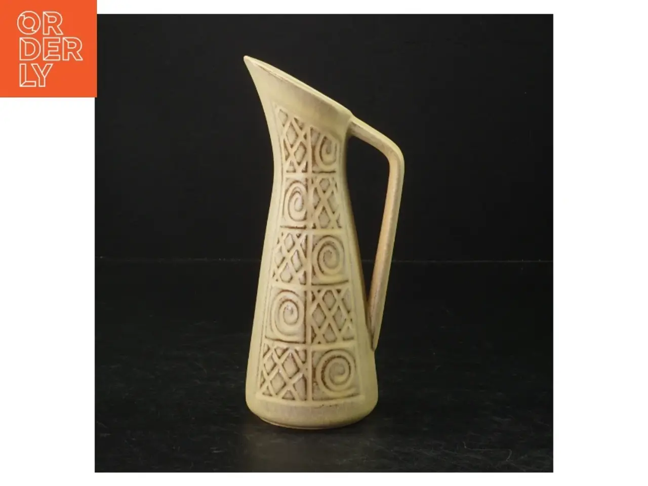 Billede 1 - West Germany Keramikkande (str. H. 19 cm. ø. 7,5 cm)