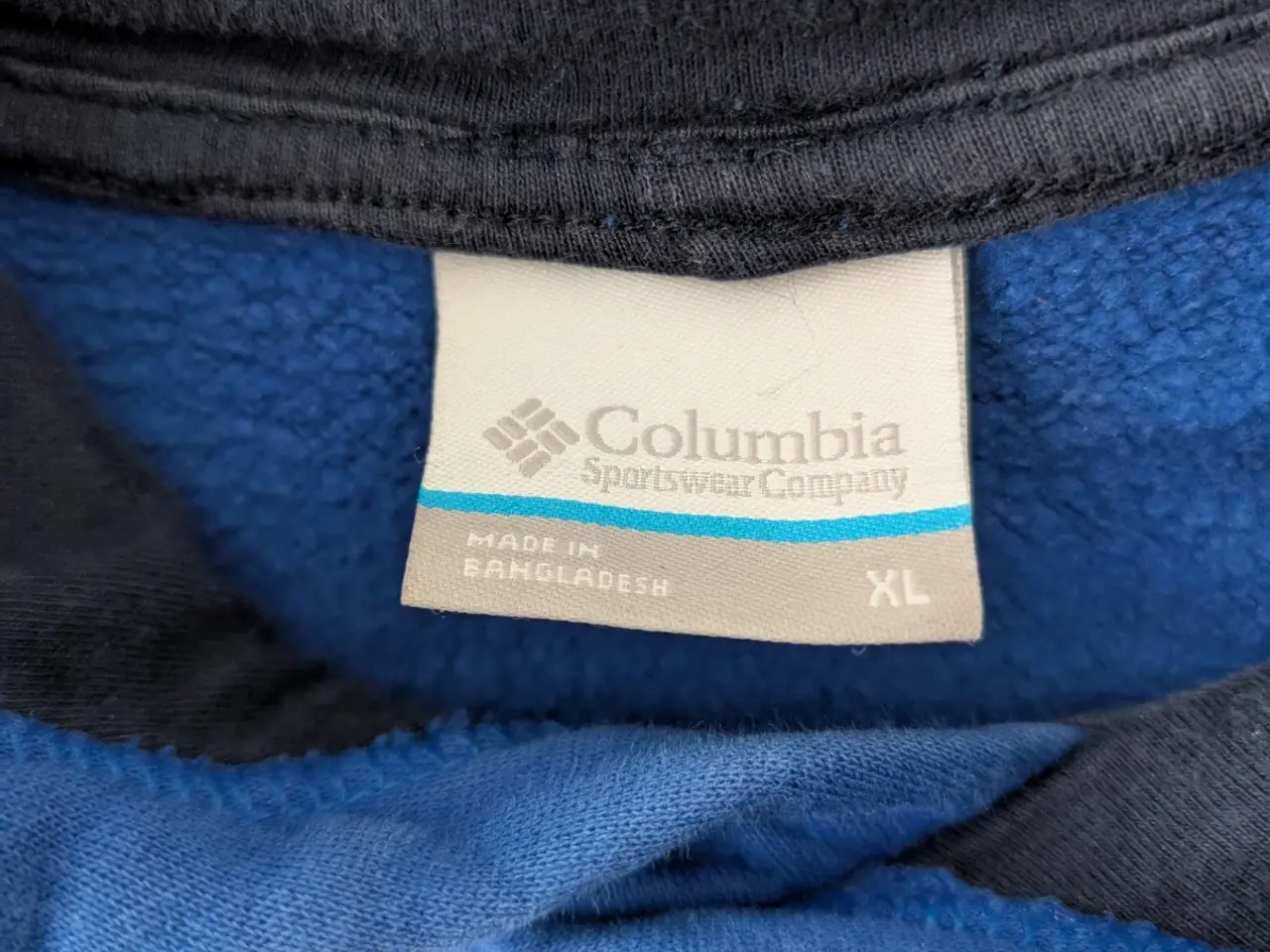 Billede 4 - Columbia Blå Gorpcore Hættetrøje