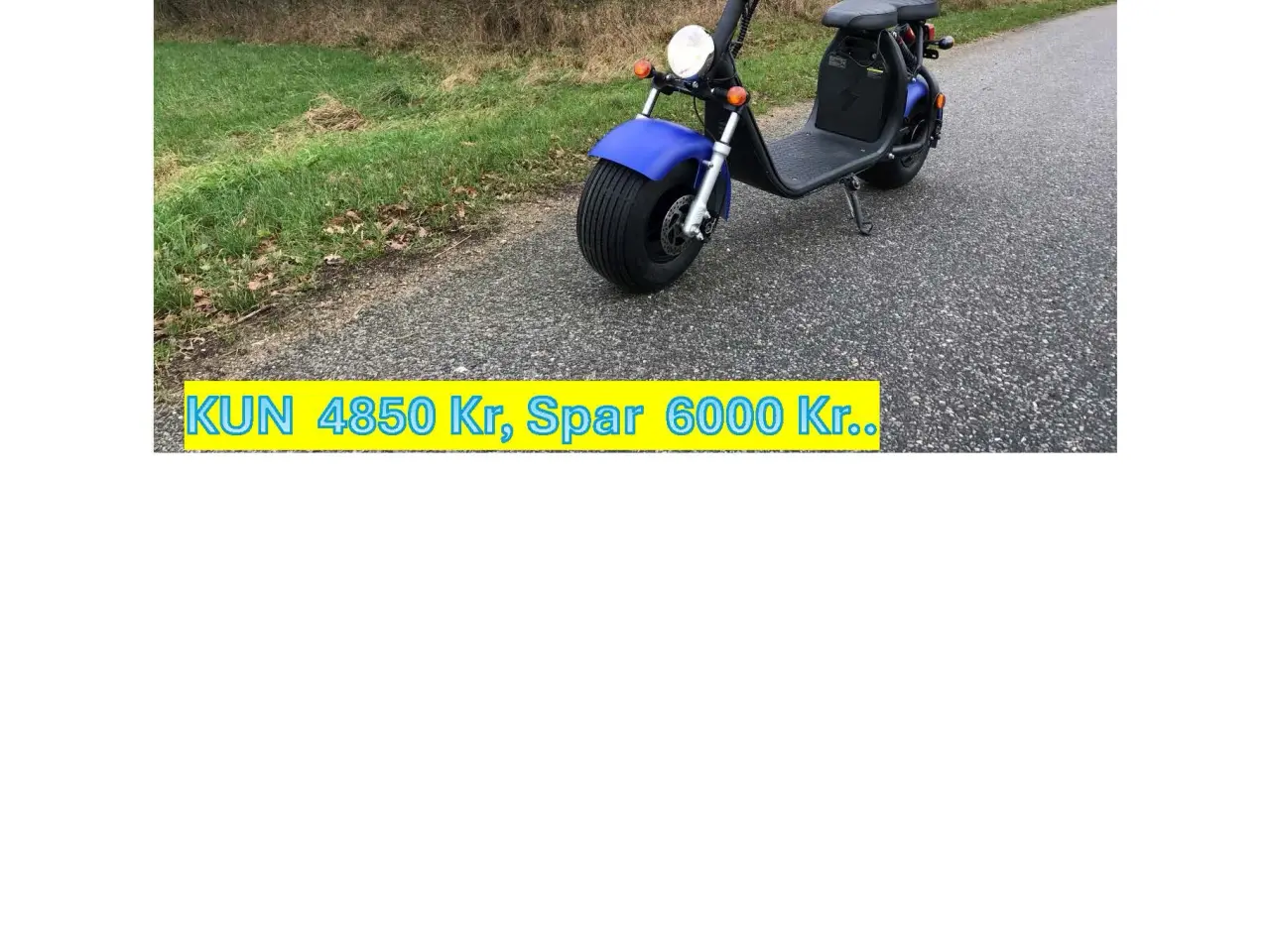Billede 1 - El scooter, City coco 
