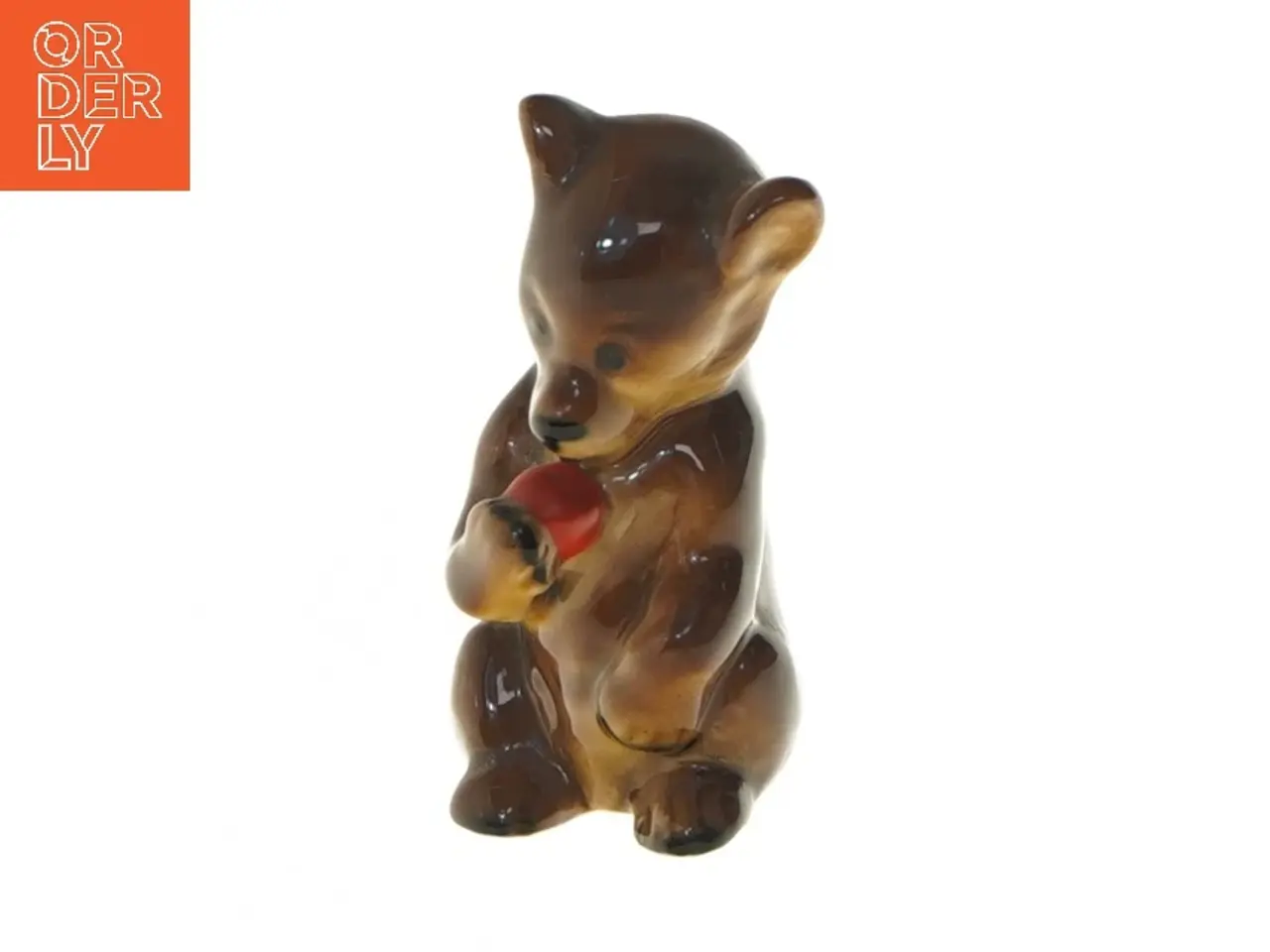 Billede 1 - Keramik bjørn figur (str. 10 cm)