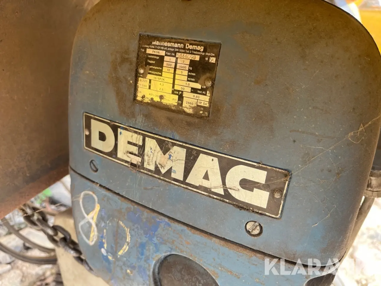 Billede 5 - Traverskran Demag trapez