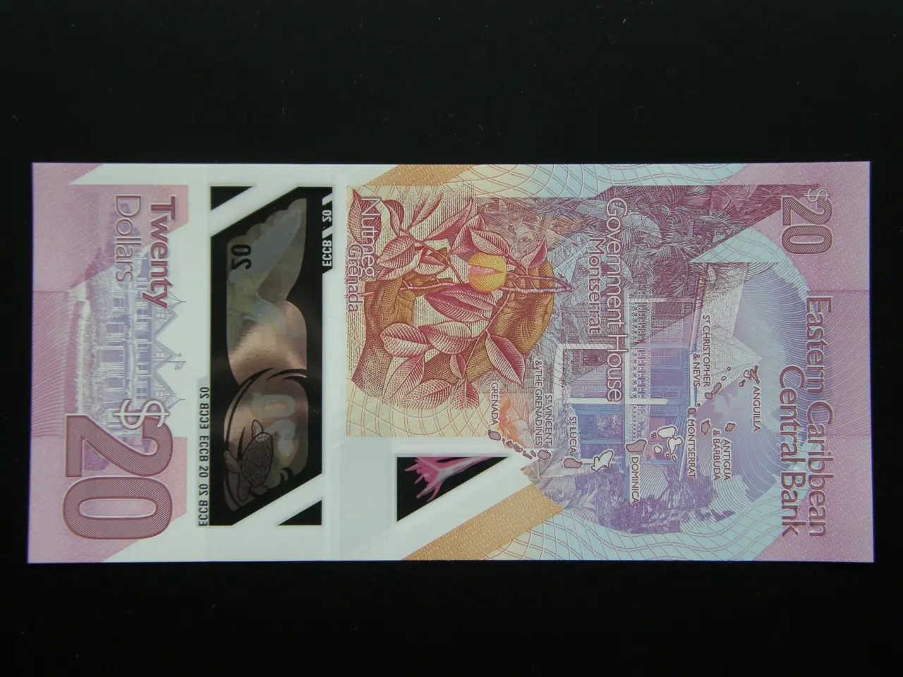Billede 2 - East Caribbean States 20 Dollars 2019