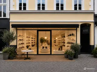 Lav leje pr. måned de første 6 måneder - 56 kvm. butik & 47 kvm. lager m.m. på gågaden i Odense