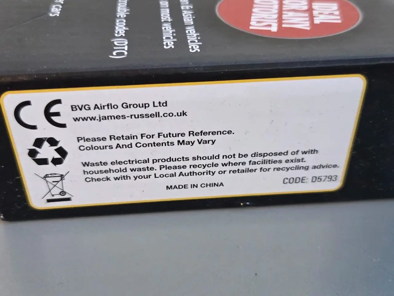 Billede 3 - Auto Tecnik OBD2 Car Diagnostic Reader – helt ny