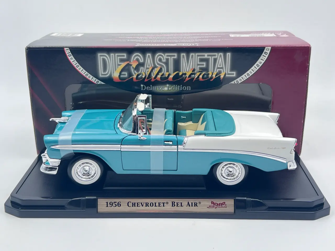 Billede 2 - 1956 Chevrolet Bel Air Convertible 1:18