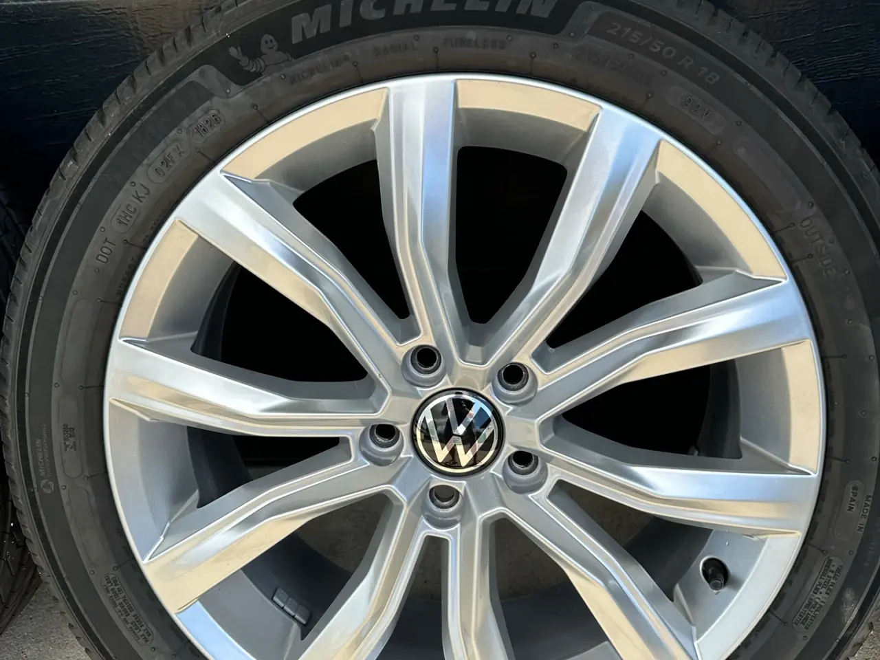 Billede 1 - VW fælge med Michelin sommerdæk