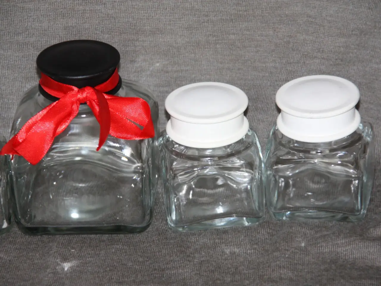 Billede 3 - Krydderiglas/opbevaringsglas Holmegaard 6 stk.