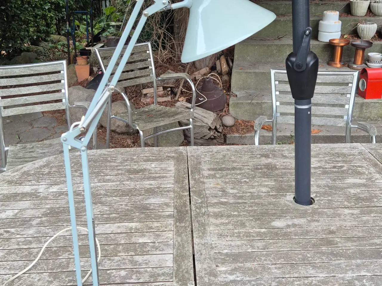 Billede 14 - Velholdt grå arkitektlampe fra Luxo
