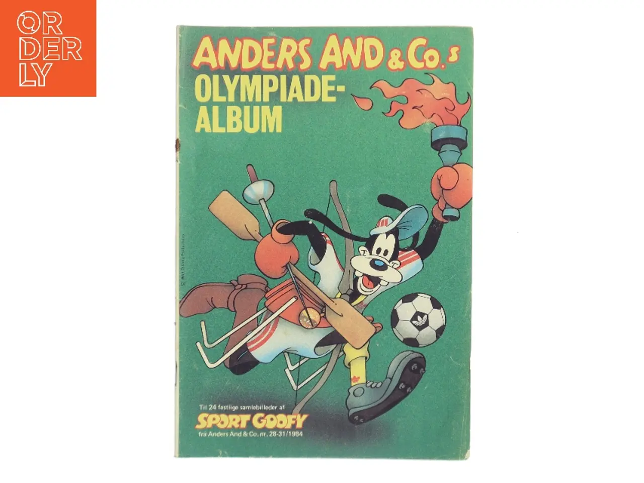 Billede 1 - Anders And & Co.s Olympiade-album af Walt Disney (Bog)