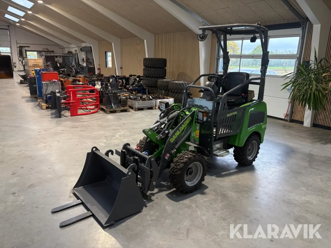 Billede 1 - Minilæsser Danloader 1010 + tilbehør