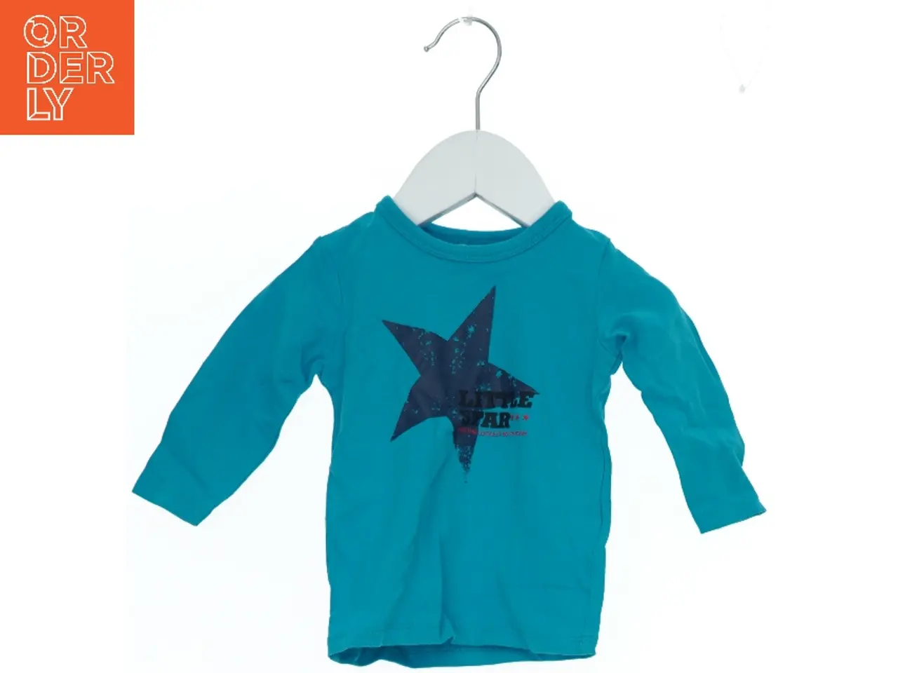 Billede 1 - Langærmet bluse med stjerneprint fra Name It (str. 62)