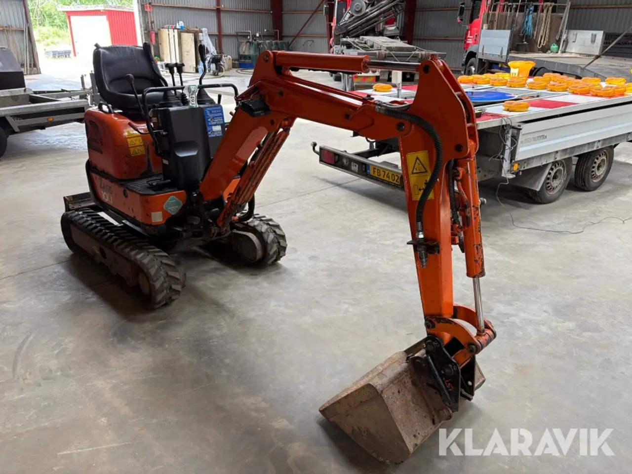 Billede 7 - Minigraver Hitachi ZX10U-2