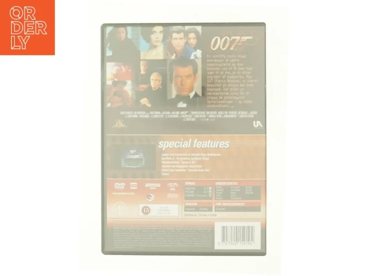 Billede 2 - Agent 007 - Tomorrow Never Dies fra DVD