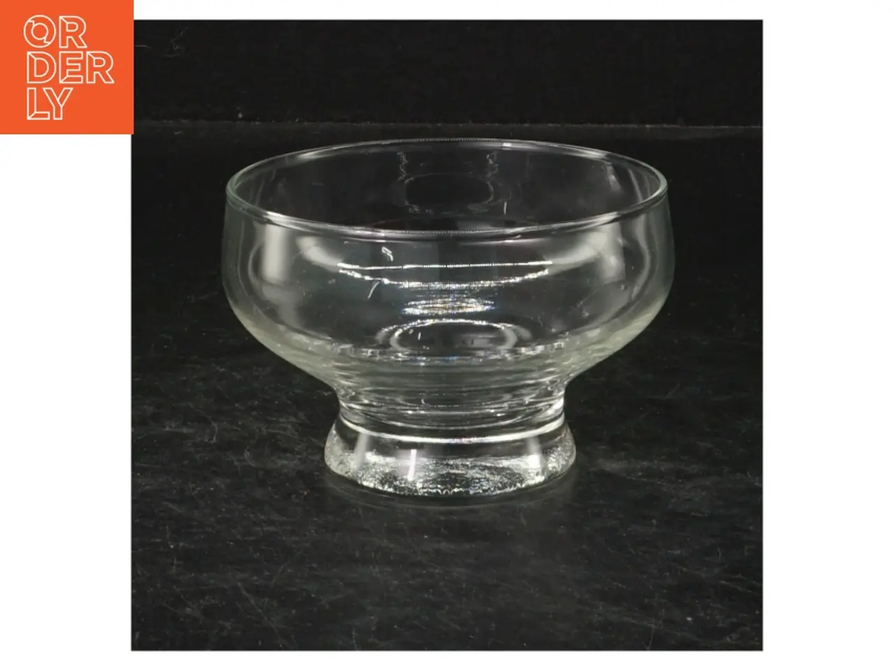 Billede 1 - Glas skål (str. Ø 9,5 cm)