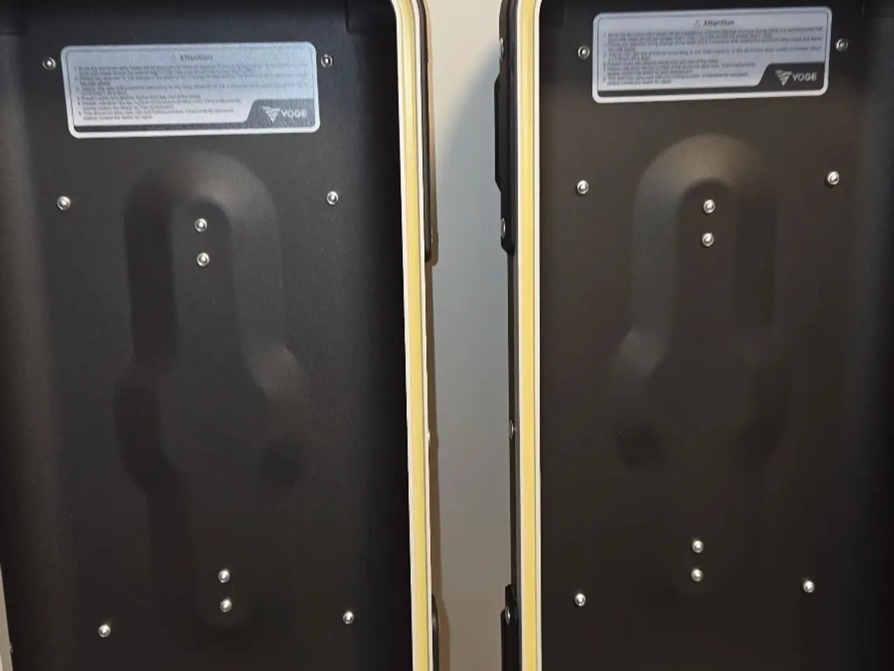 Billede 12 - VOGE sidekufferter i aluminium – 2 stk.