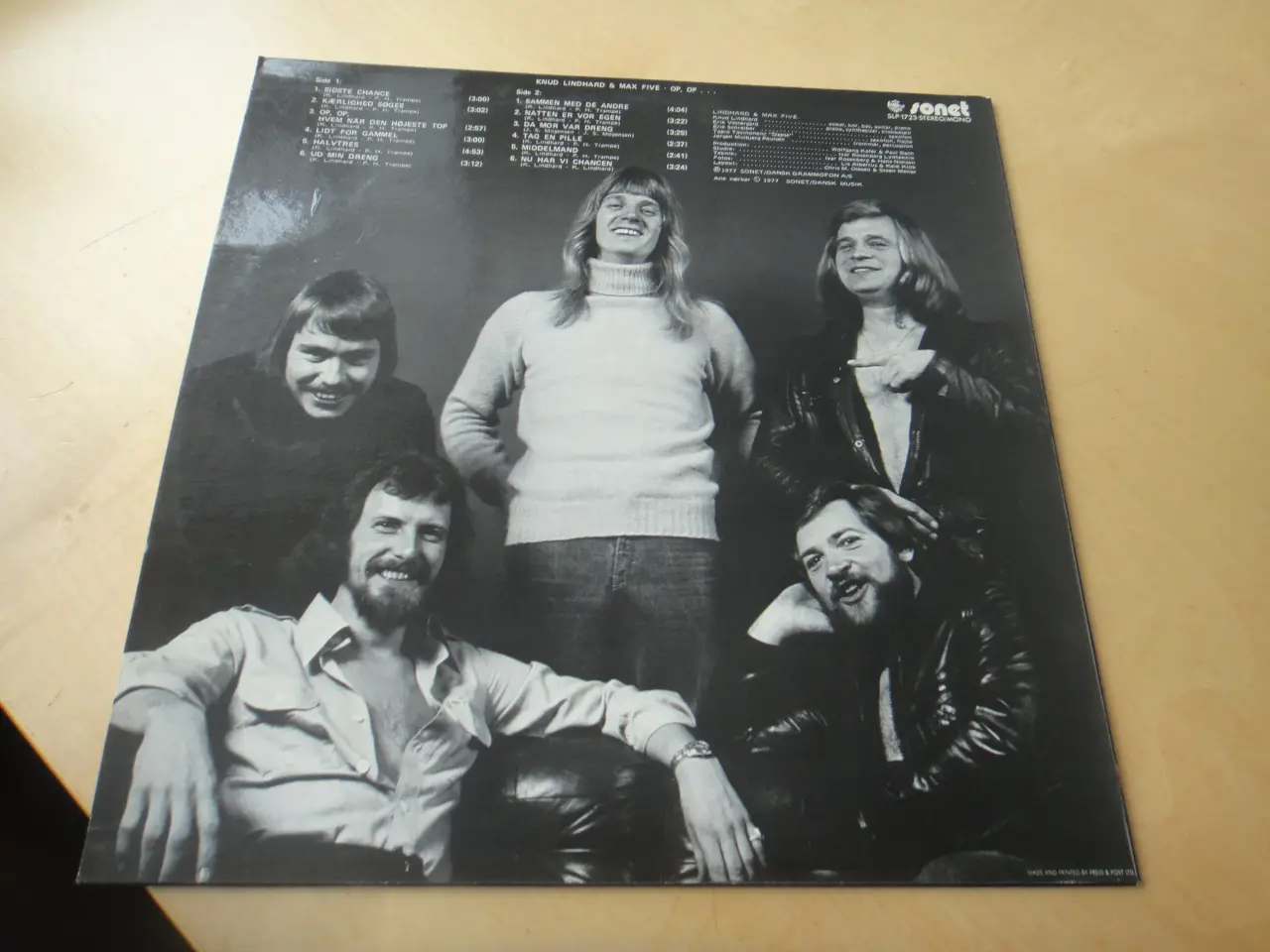 Billede 2 - LP - Lindhard & Max Five - op, op.....
