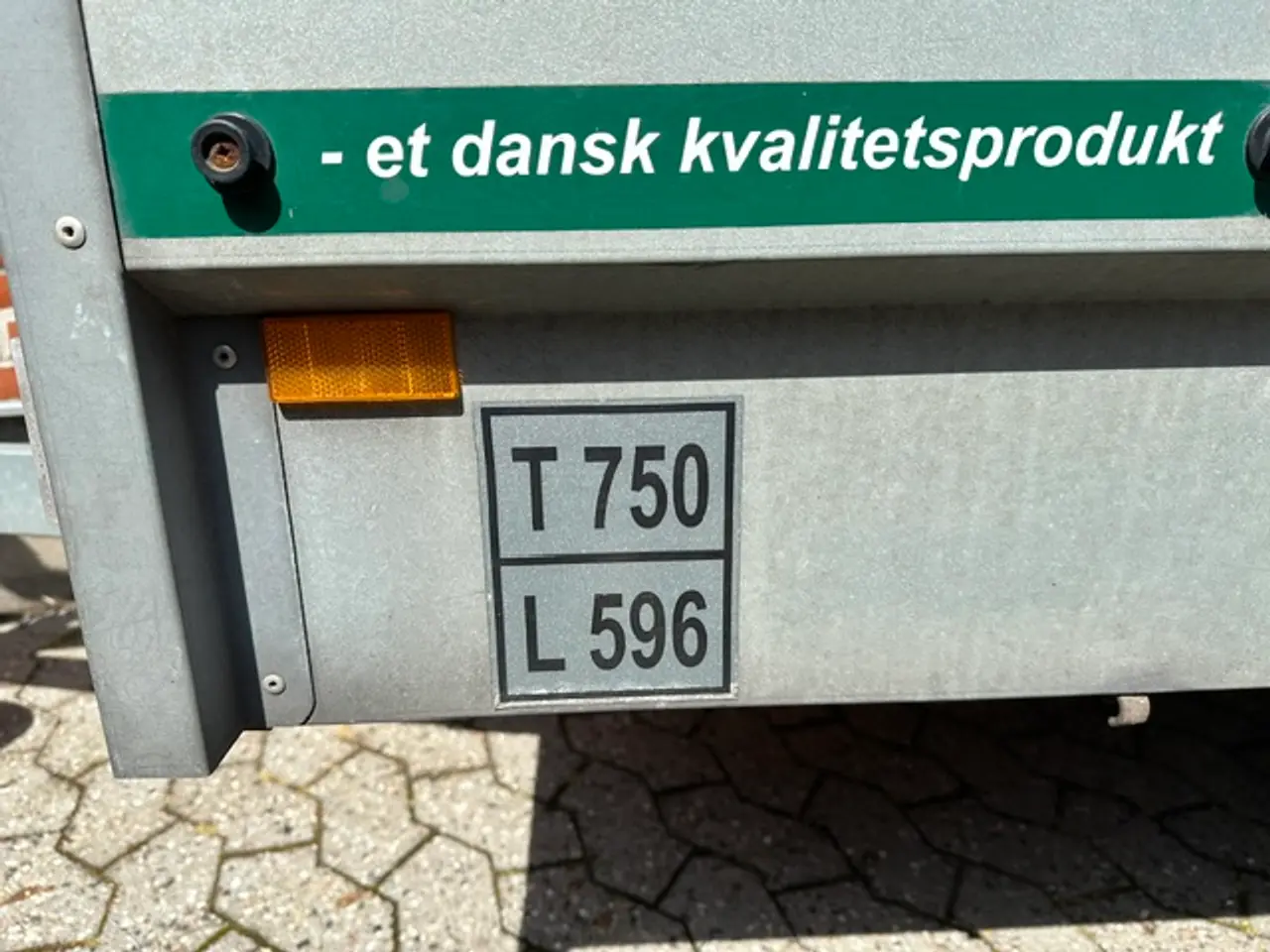 Billede 4 - Euro Camp-let 220 trailer (750 kg) m/ høje sider, 