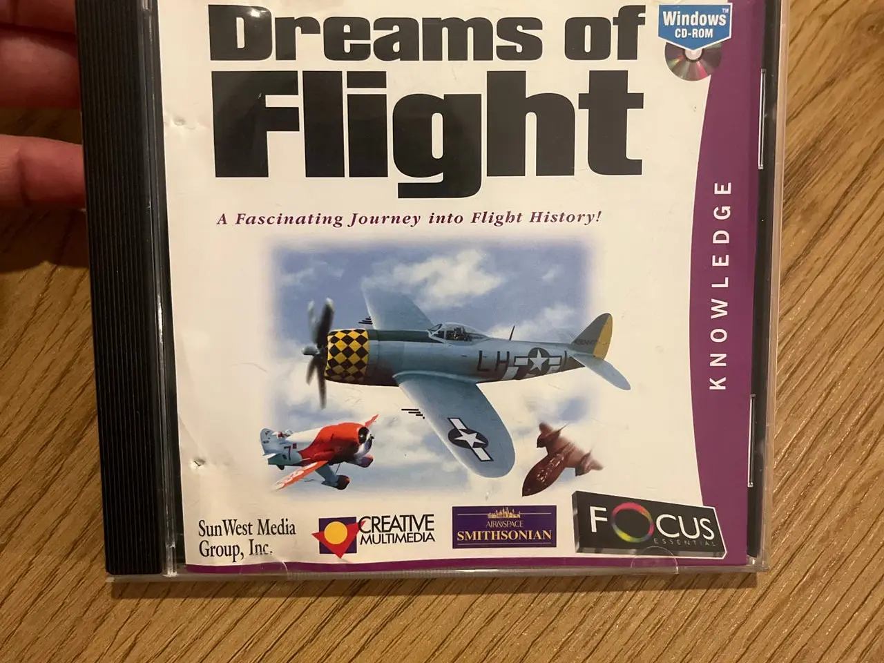 Billede 1 - Air & Space Smithsonian Dreams of Flight PC-spil (Windows CD-ROM)