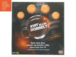 Spil 'Kvit eller Dobbelt' fra DR (str. 27x27x8 cm)