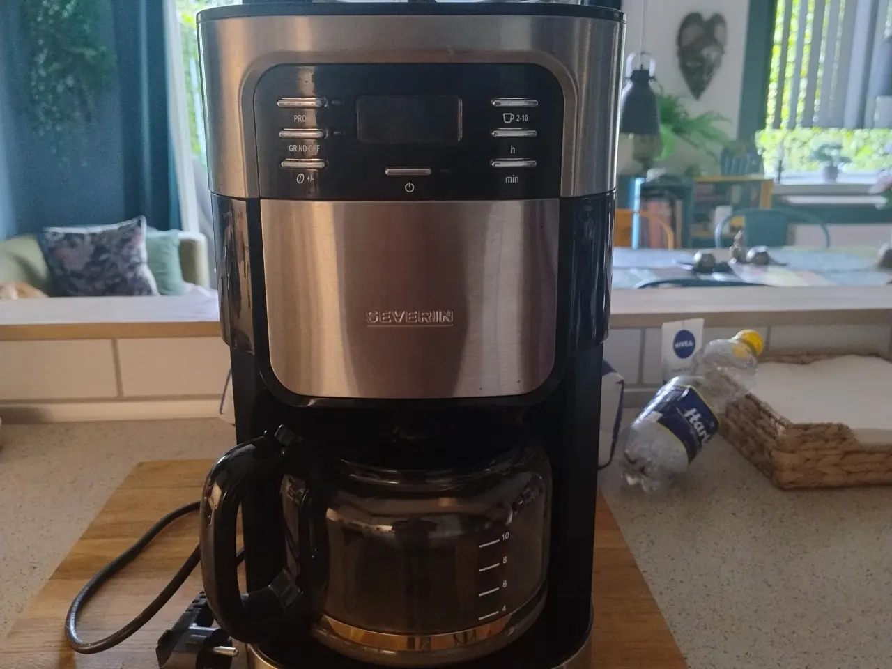 Billede 1 - Kaffemaskine med kværn. 
