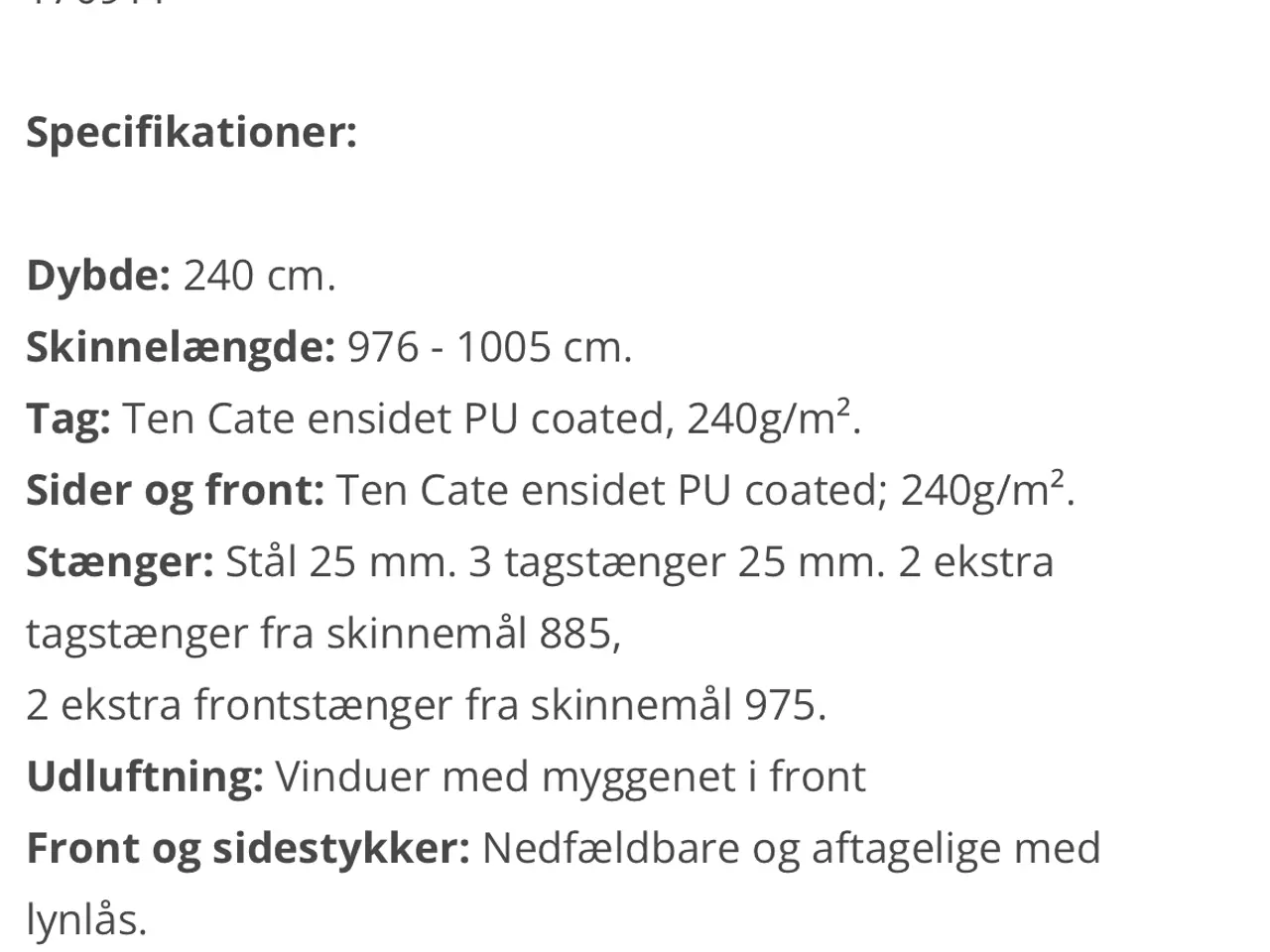 Billede 6 - Walker Pioneer 240 All Season fortelt
