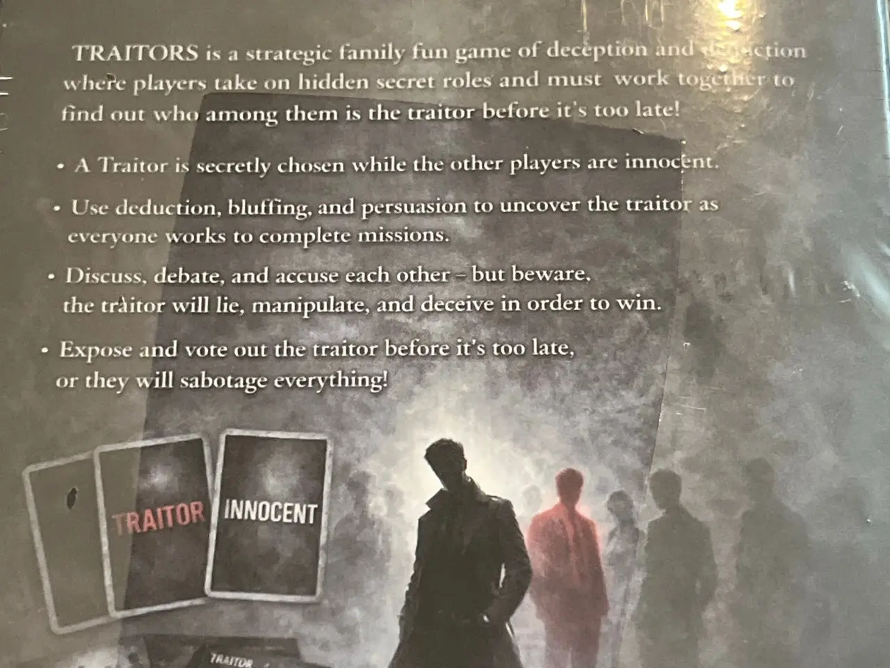 Billede 4 - Traitors Cardgame - hidden roles selskabsspil