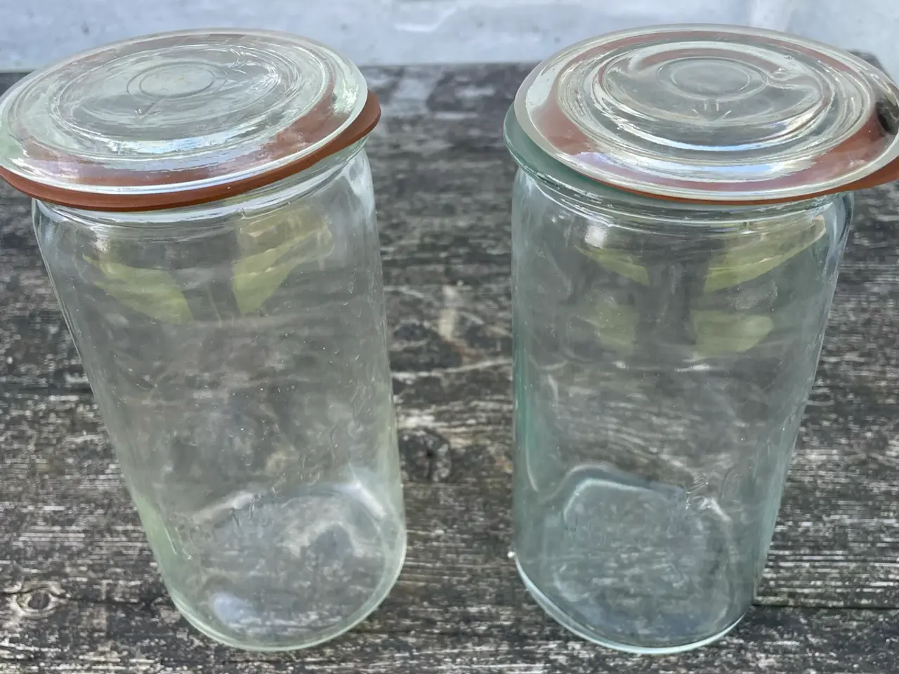 Billede 1 - Vintage sylteglas 1/2 liter