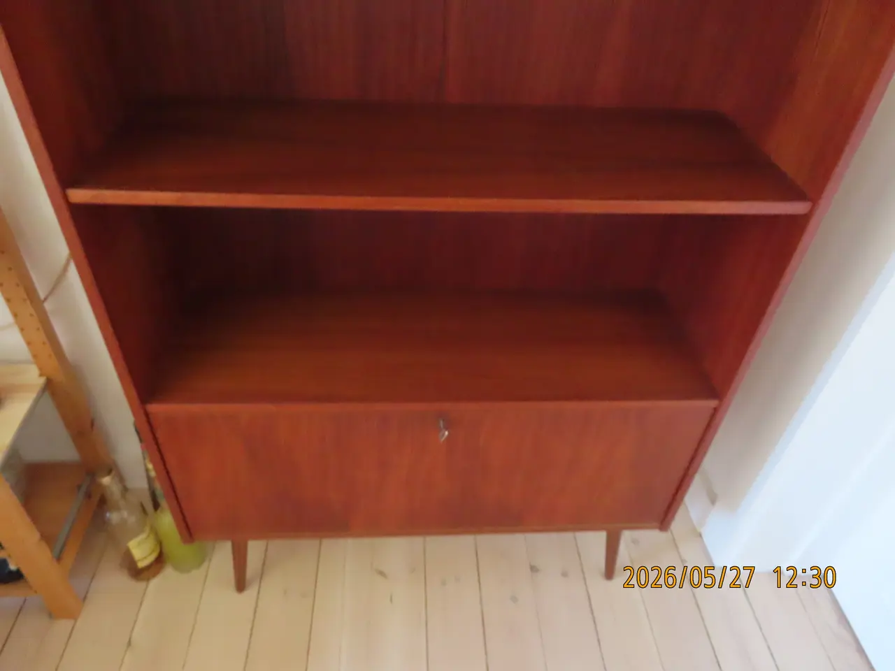 Billede 1 - lækkert retro teak barskab