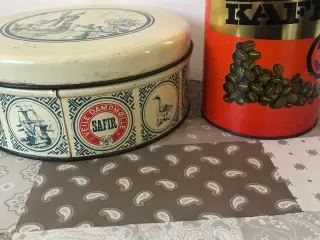 Kage dåse og kaffe dåse