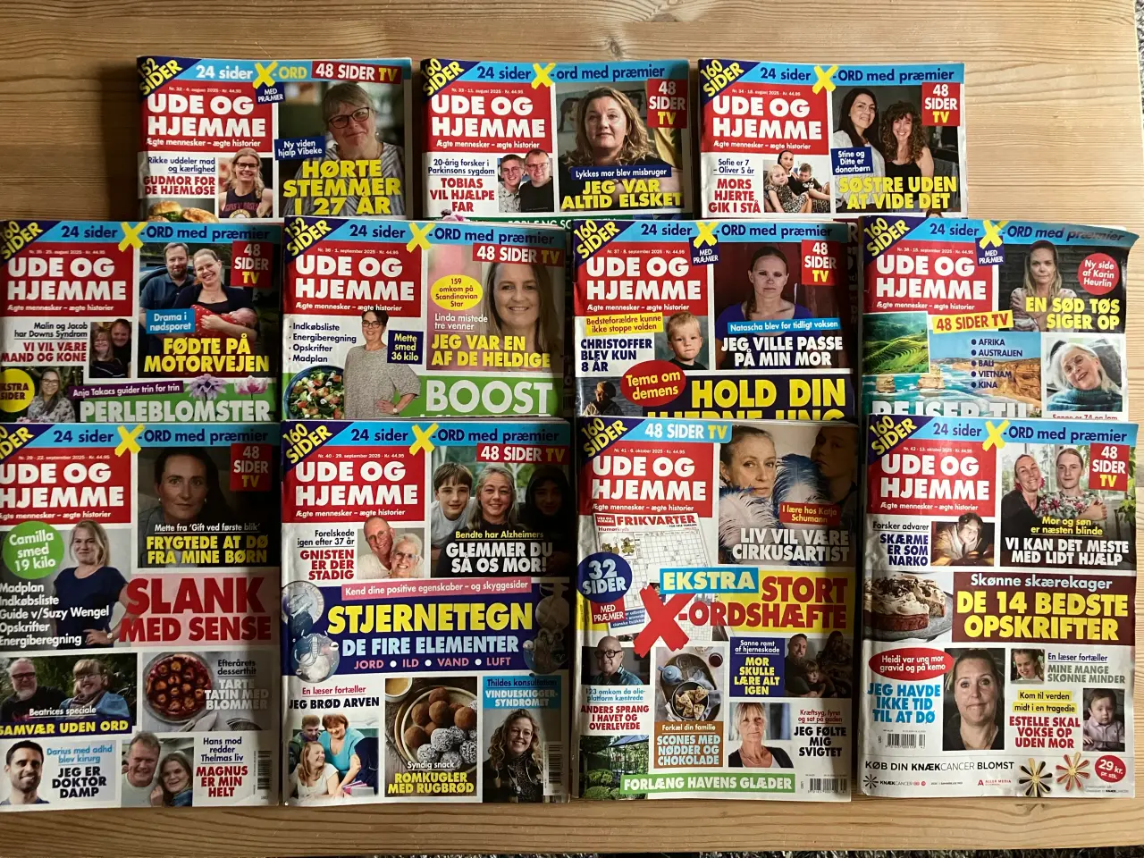 Billede 13 - Ude og Hjemme 2019,21,22,23 komplet årg. og 2025
