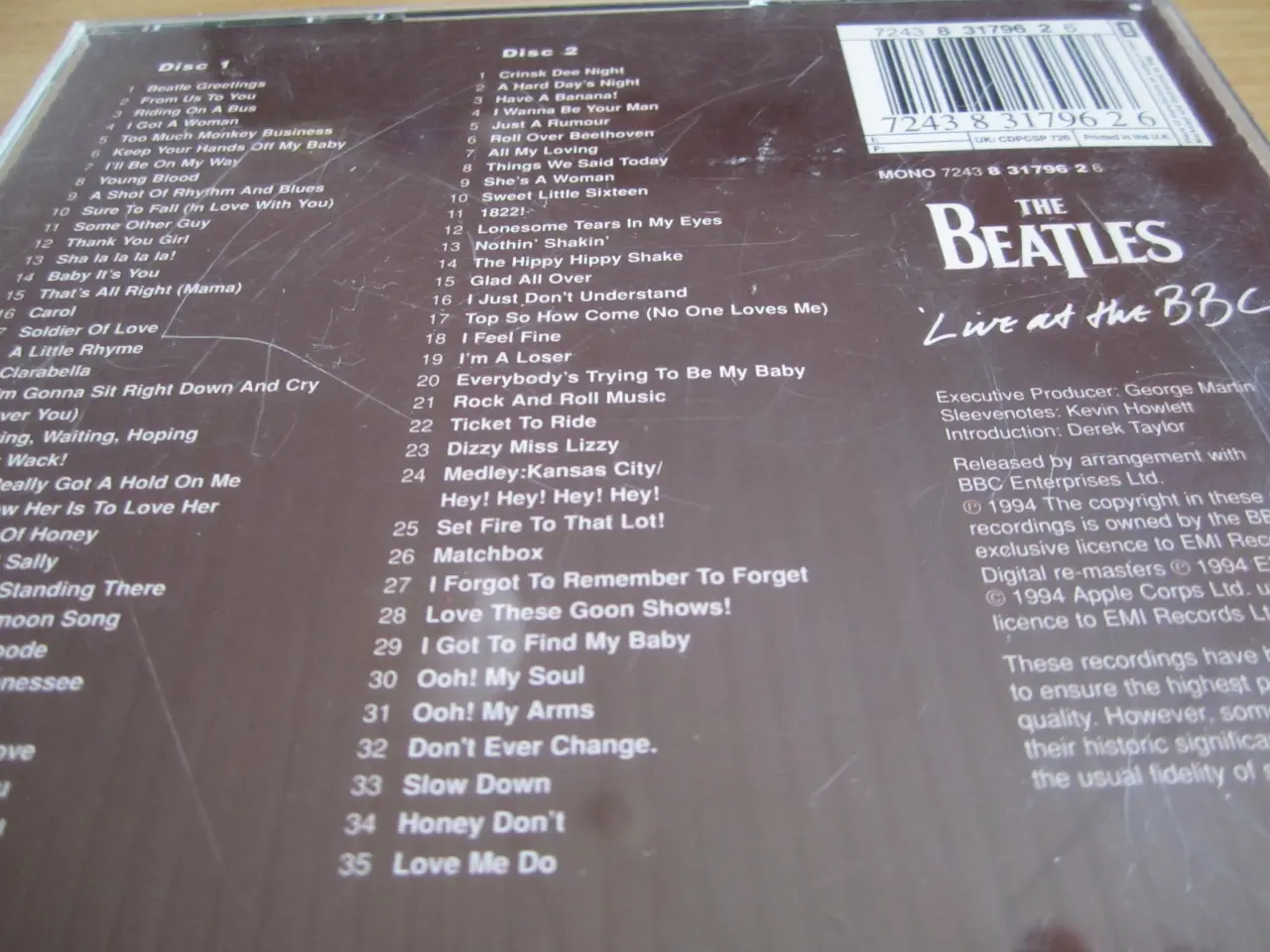 Billede 4 - THE BEATLES. Live at the BBC.