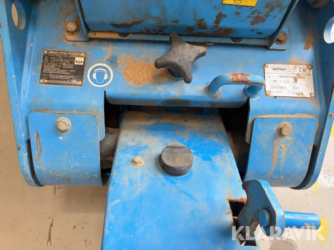 Billede 6 - Pladevibrator Weber MT 13 Compactrol