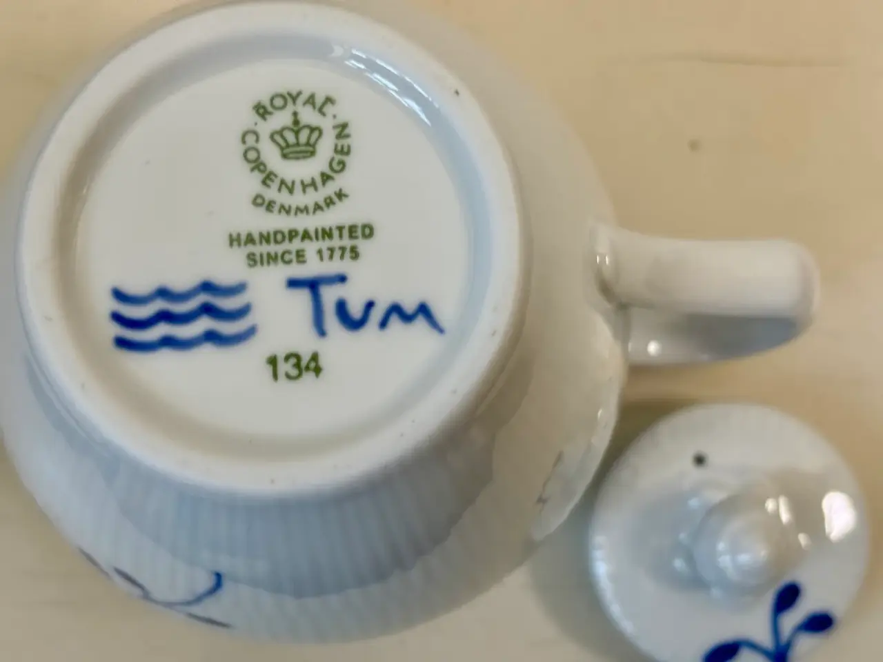 Billede 5 - Royal Copenhagen, megamusel riflet tekande - 35 cl