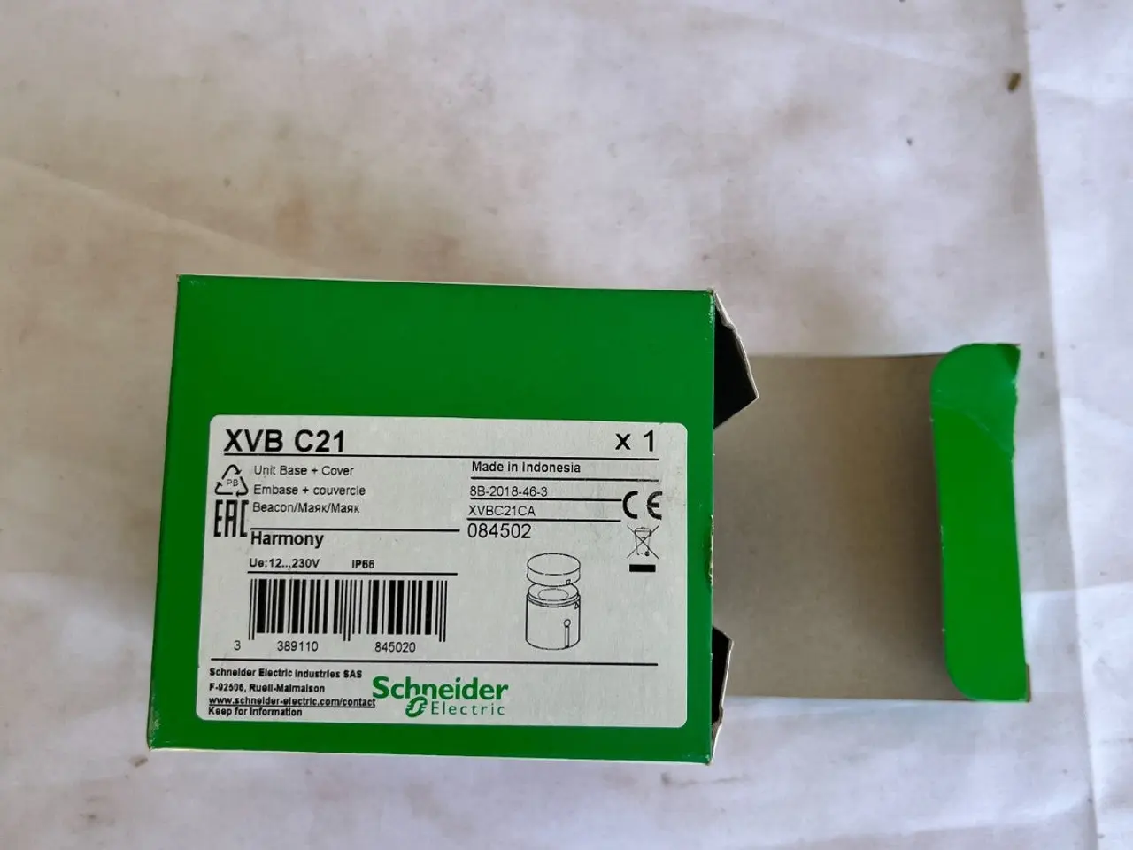Billede 2 - Schneider Electric XVB C21 Harmony Unit Base Cover