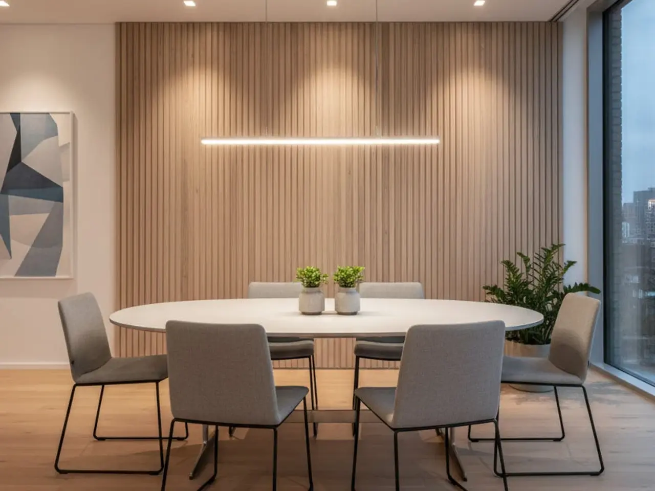 Billede 2 - Fritz Hansen Superellipse Shaker Bord – Hvid/Grå Stel 180x120cm