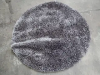 Gulvtæppe COZY-EASY Grey Ø120