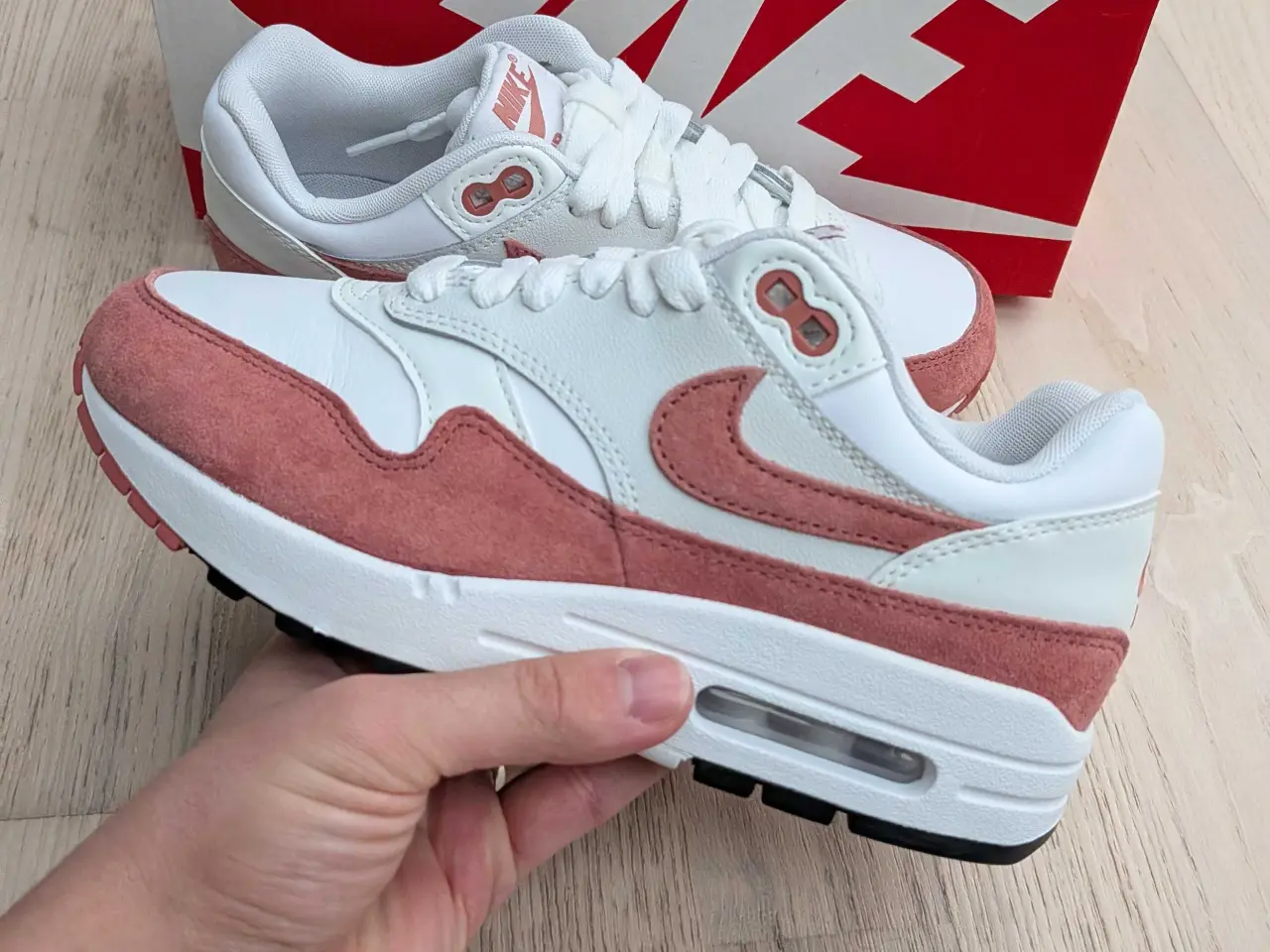 Billede 2 - Nike Air Max 1 White Canyon pink